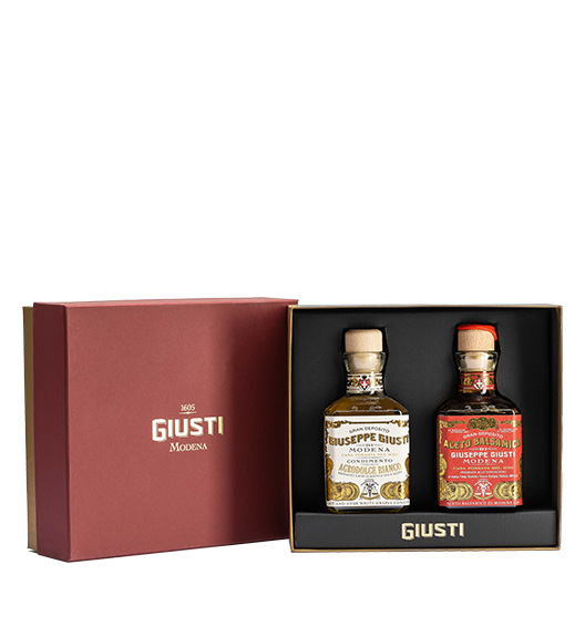 Aceto Balsamico 3 Goldmedallien - Agrodolce Bianco Box
